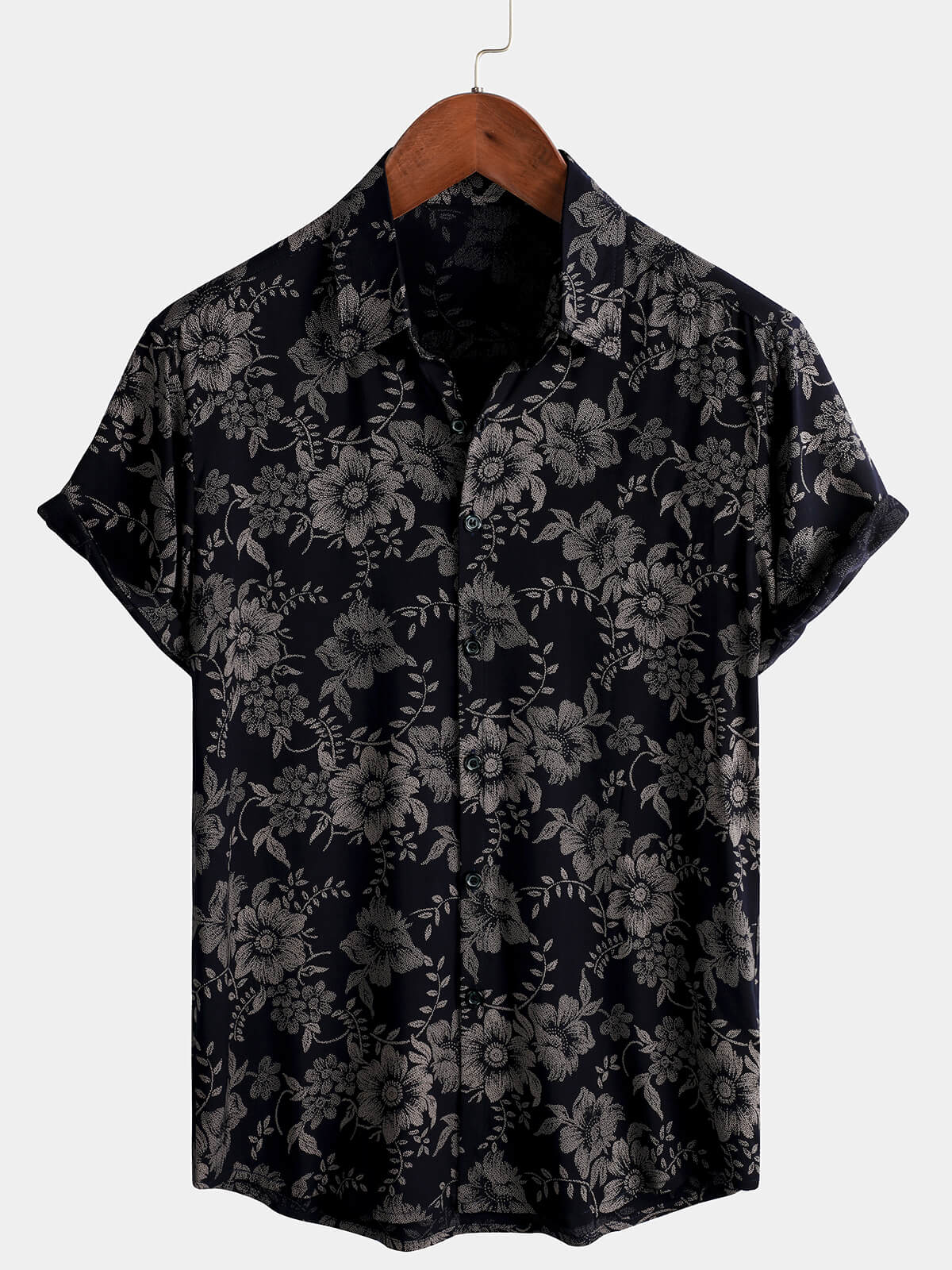 Printed Floral Vintage Flower Shirt
