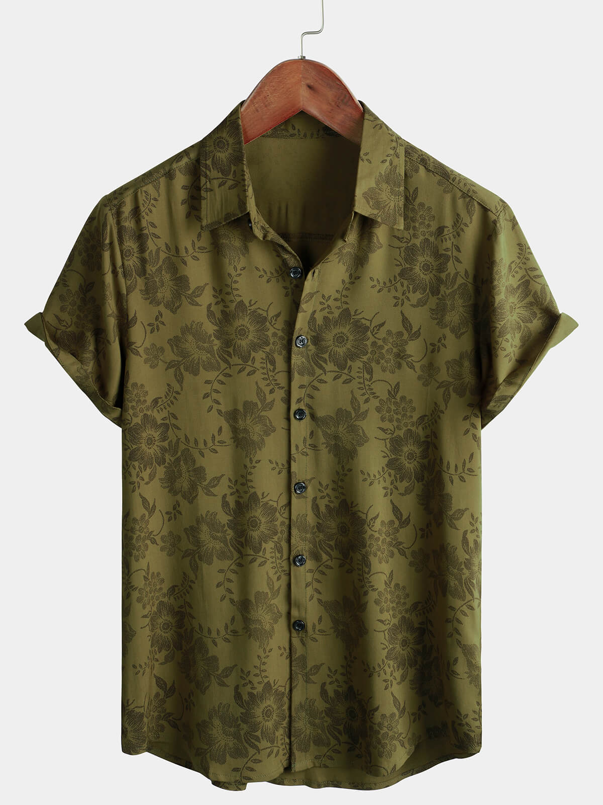 Printed Floral Vintage Flower Shirt
