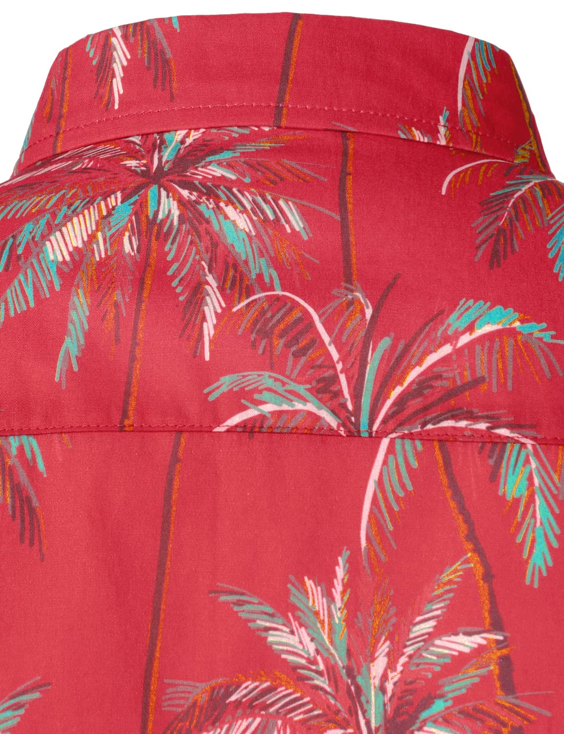 Tropical Palm Casual Short Sleeve Shirt