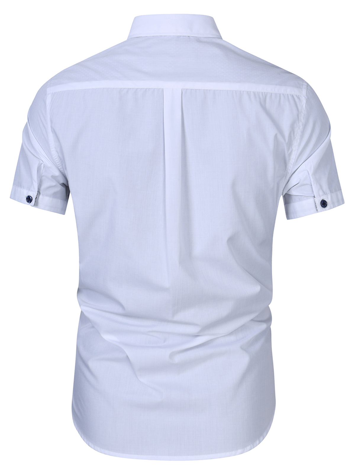 Lightweight Solid Color Short Sleeve Shirt