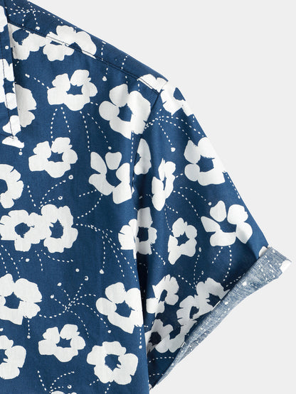 Floral Print Casual Shirt