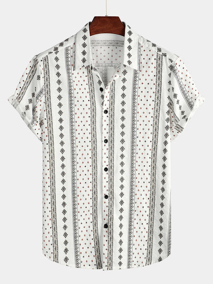 Retro Button Up  Shirt