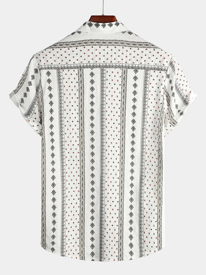 Retro Button Up  Shirt