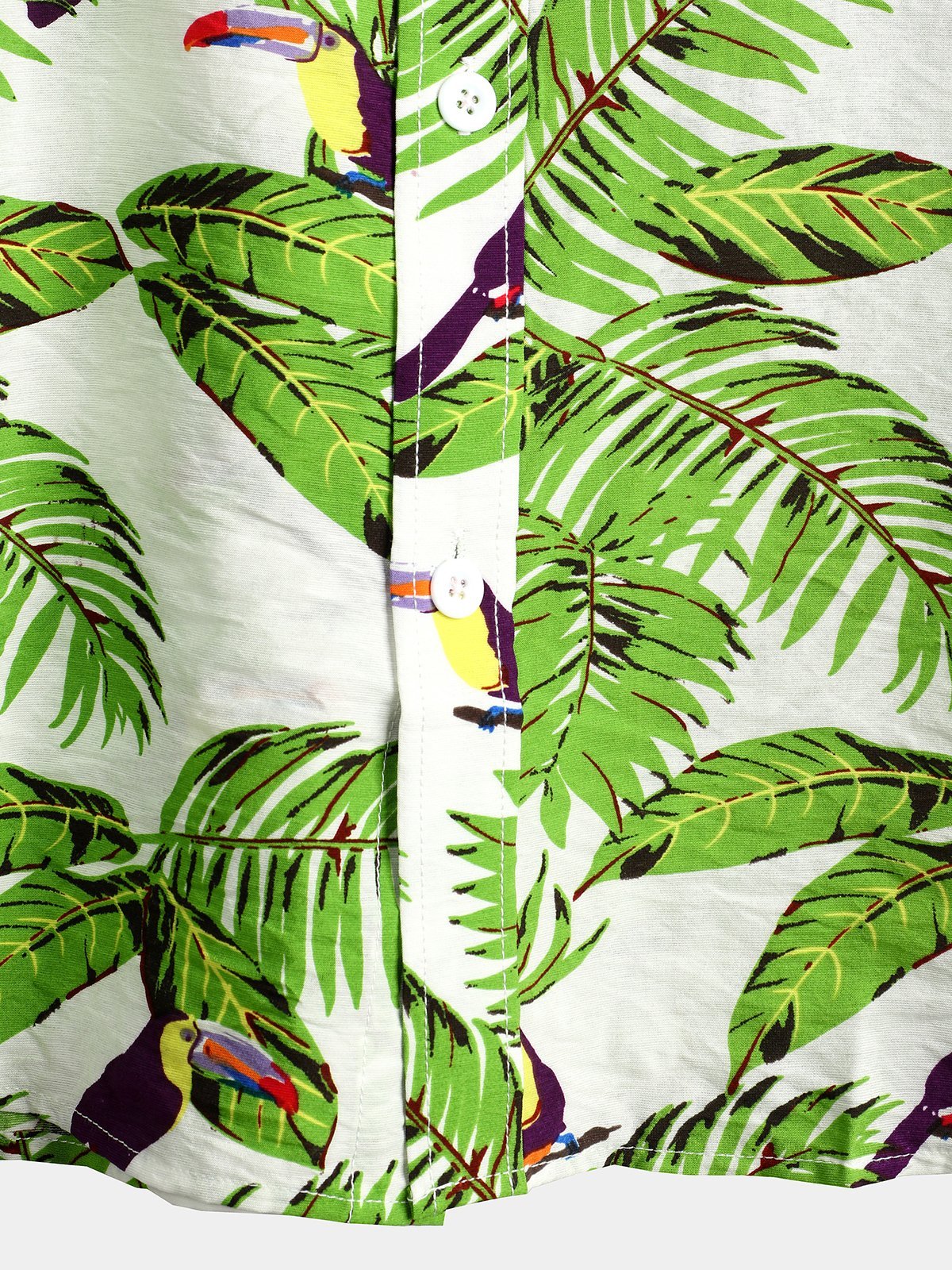 Animal Holiday Tropical Pocket Cotton Shirt