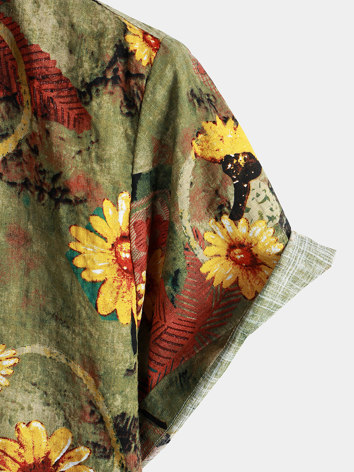 Vintage Floral Hawaiian Shirt