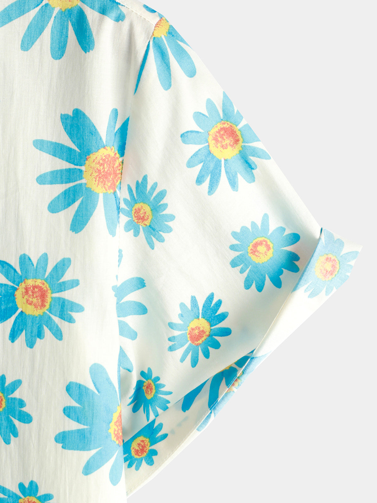 Daisy Delight Short Sleeve Floral Shirt