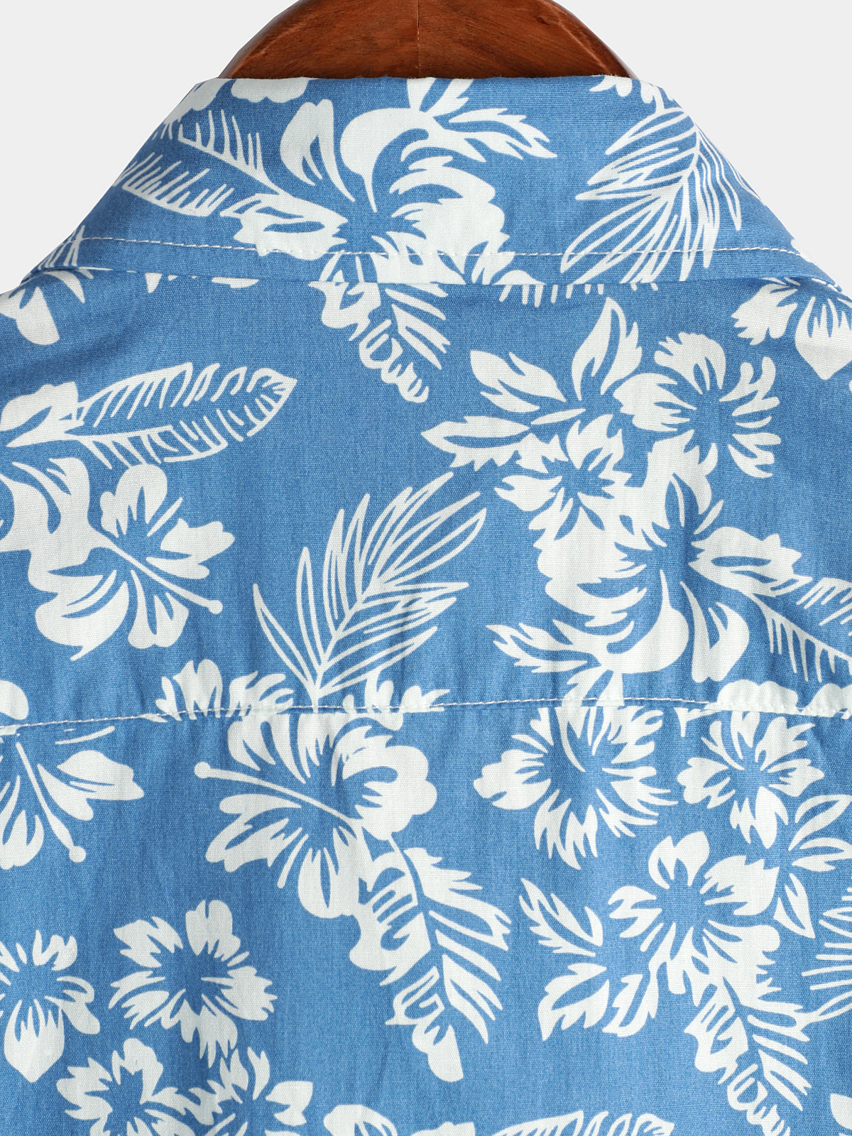 Tropical Floral Print Beach Shirt