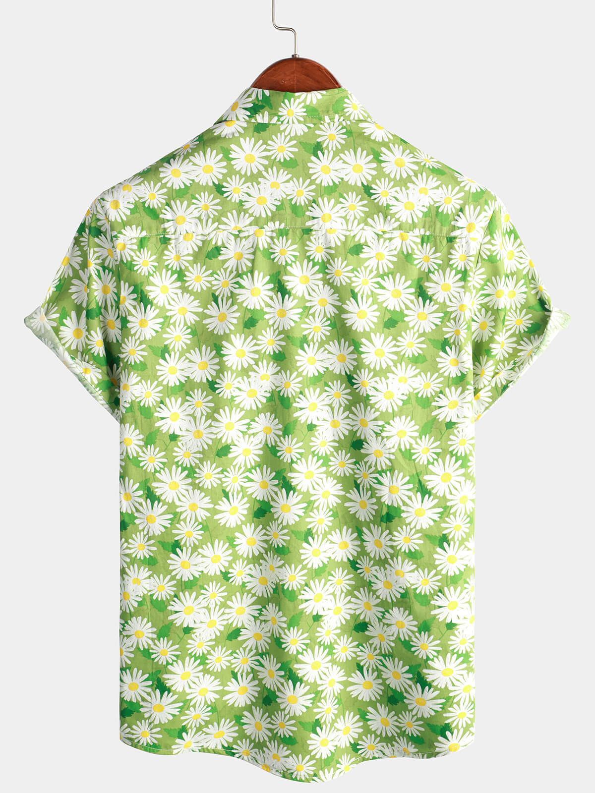 Summer Floral Short Sleeve Beach Shirt