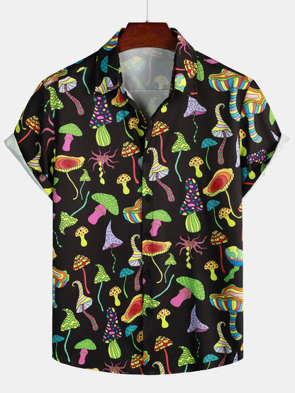 Magic Mushroom Art Graphic Shirt