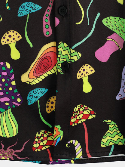 Magic Mushroom Art Graphic Shirt