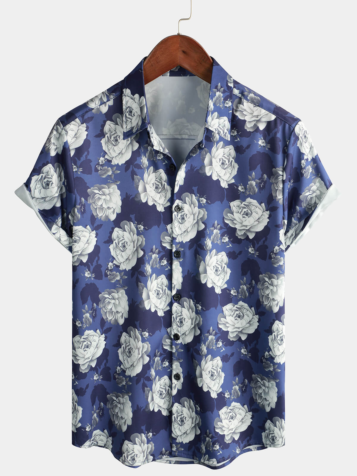 Summer Blossoms Floral Vacation Shirt