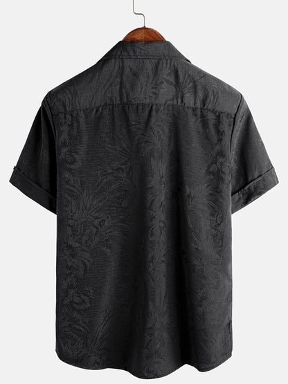 Cuban Collar Hawaiian Beach Shirt