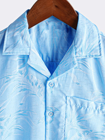 Cuban Collar Hawaiian Beach Shirt