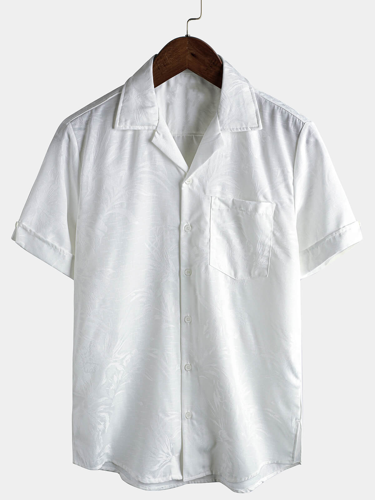 Cuban Collar Hawaiian Beach Shirt