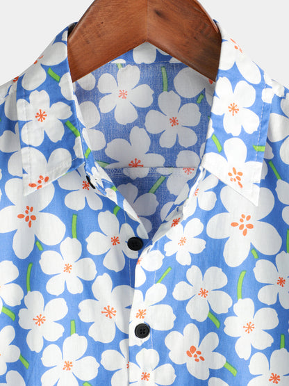 Tropical Retreat Summer Flower Shirt