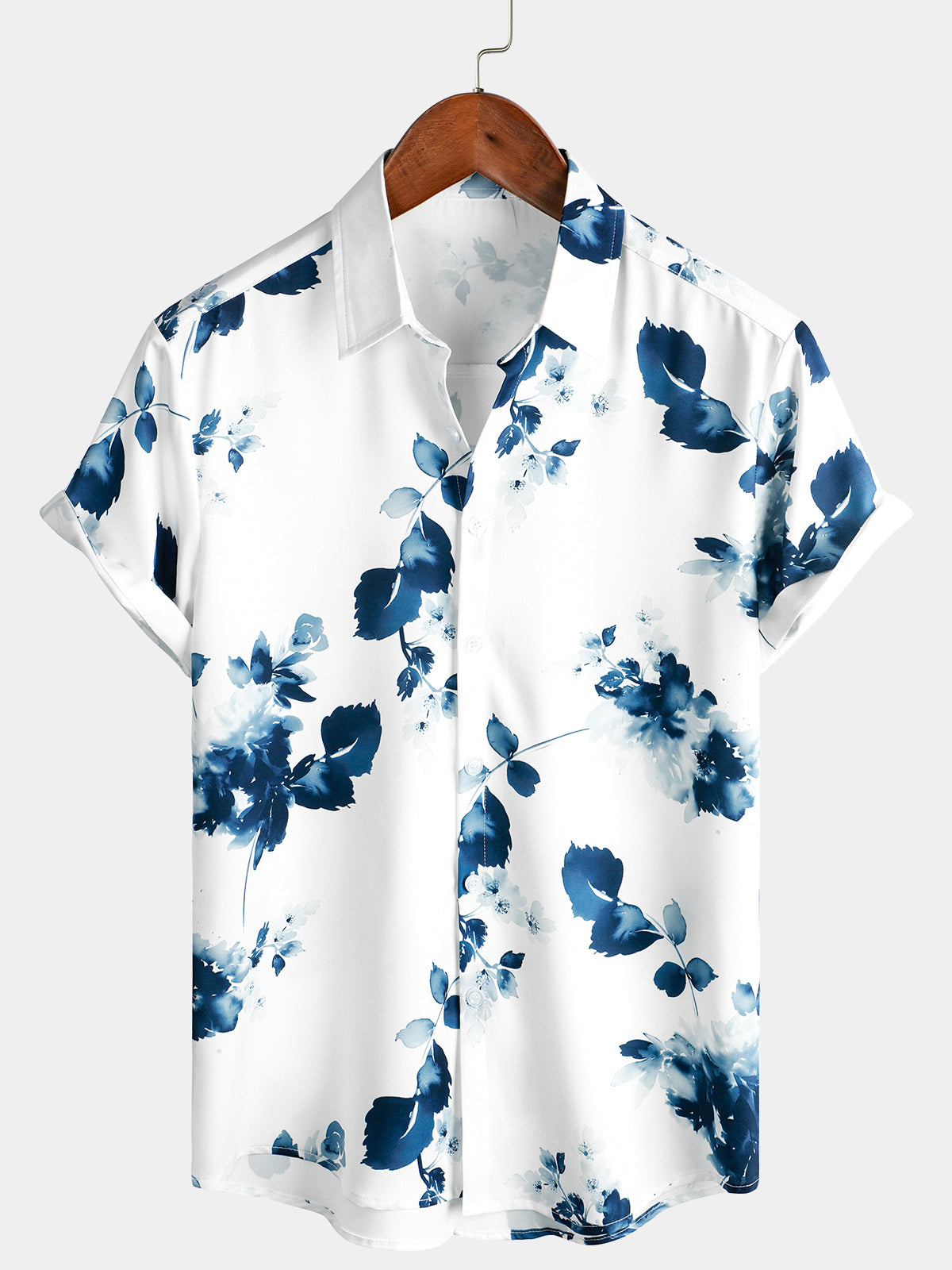 Casual Floral Art Shirt