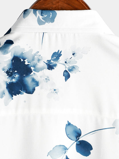 Casual Floral Art Shirt