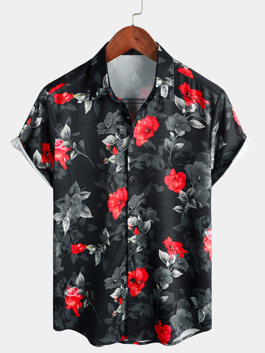 Beachy Florals Casual Shirt