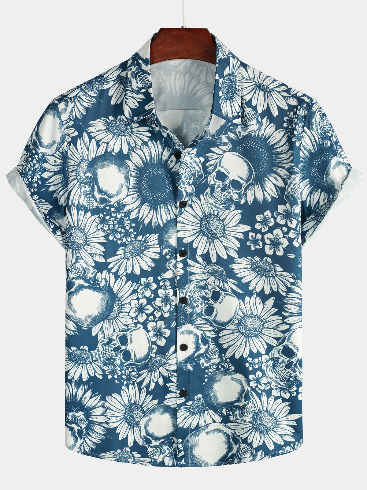 Sunflower Art Flower Hawaiian Shirt