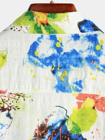 Tropical Short Sleeve Hawaiian Shirt