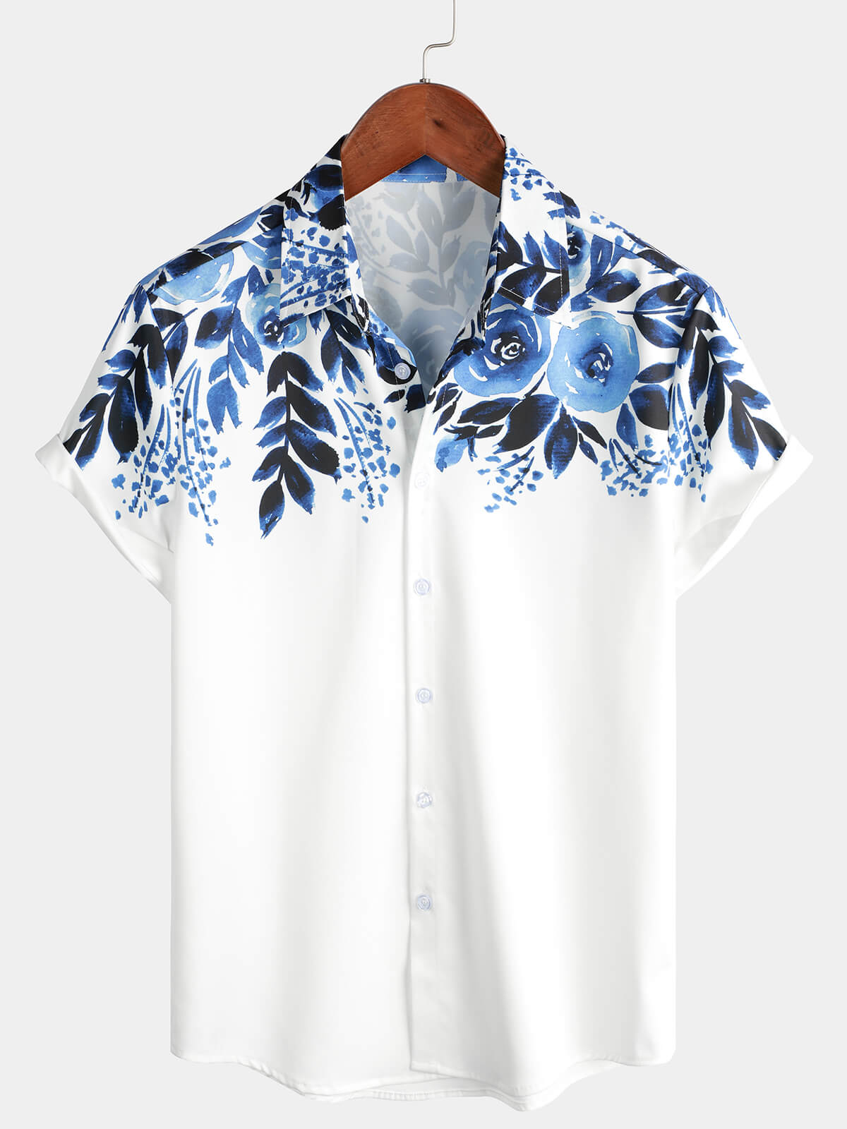 Floral Print Beach Holiday Shirt