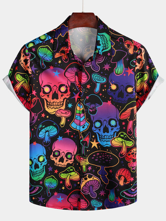 Magic Mushroom Short Sleeve Shirt