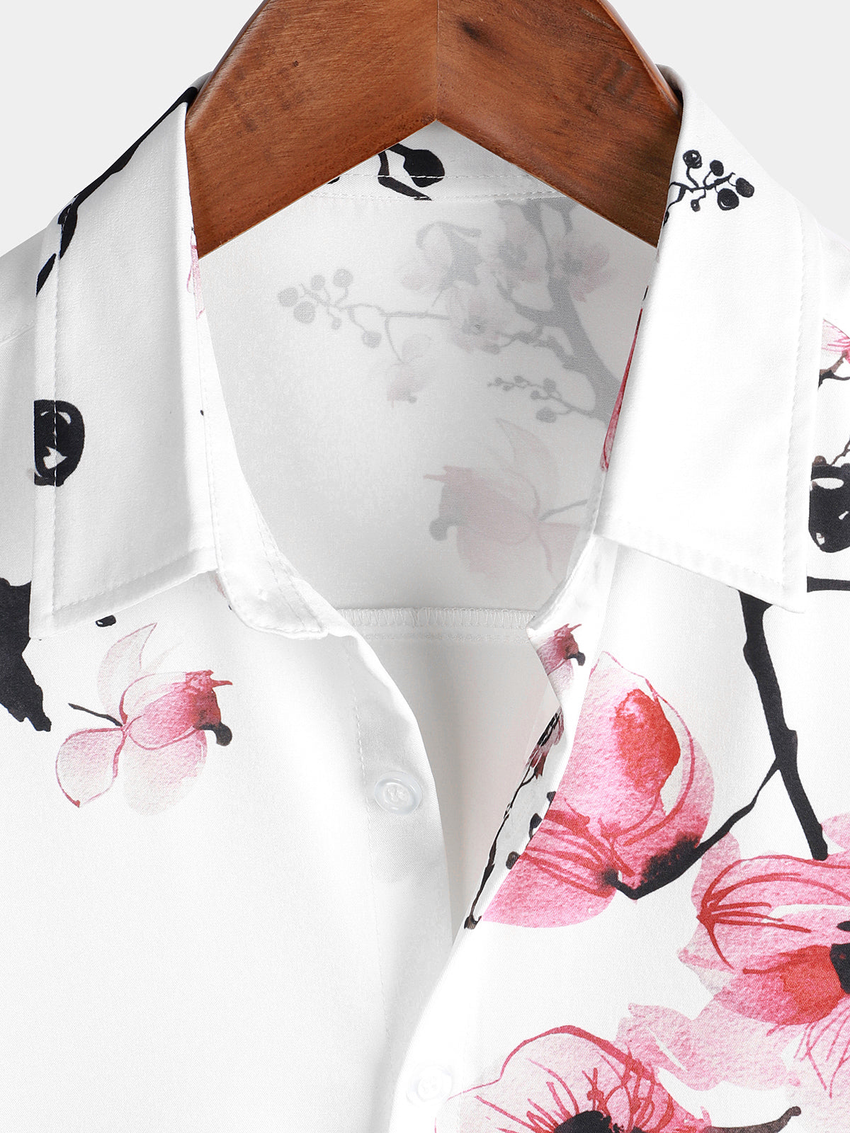 Short Sleeve Cherry Blossom Shirt