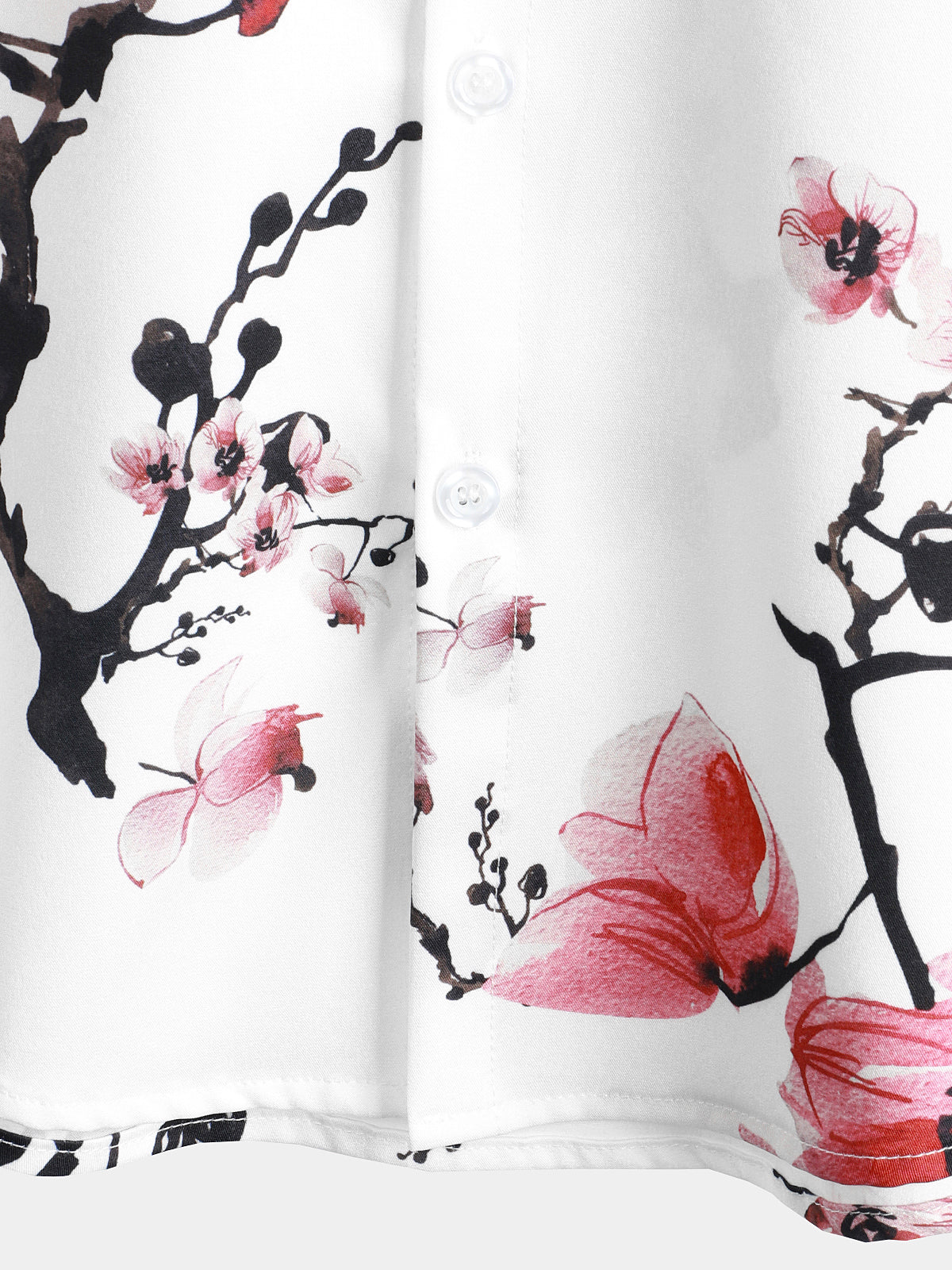 Short Sleeve Cherry Blossom Shirt