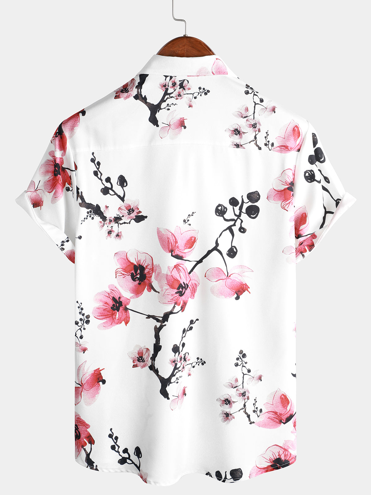 Short Sleeve Cherry Blossom Shirt