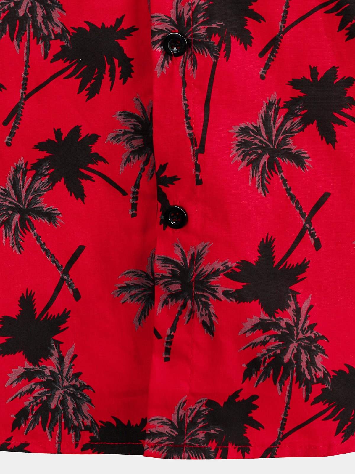 Coconut Tree Print Short Sleeve Shirt