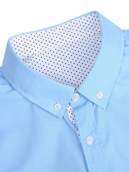 Lightweight Solid Color Short Sleeve Shirt