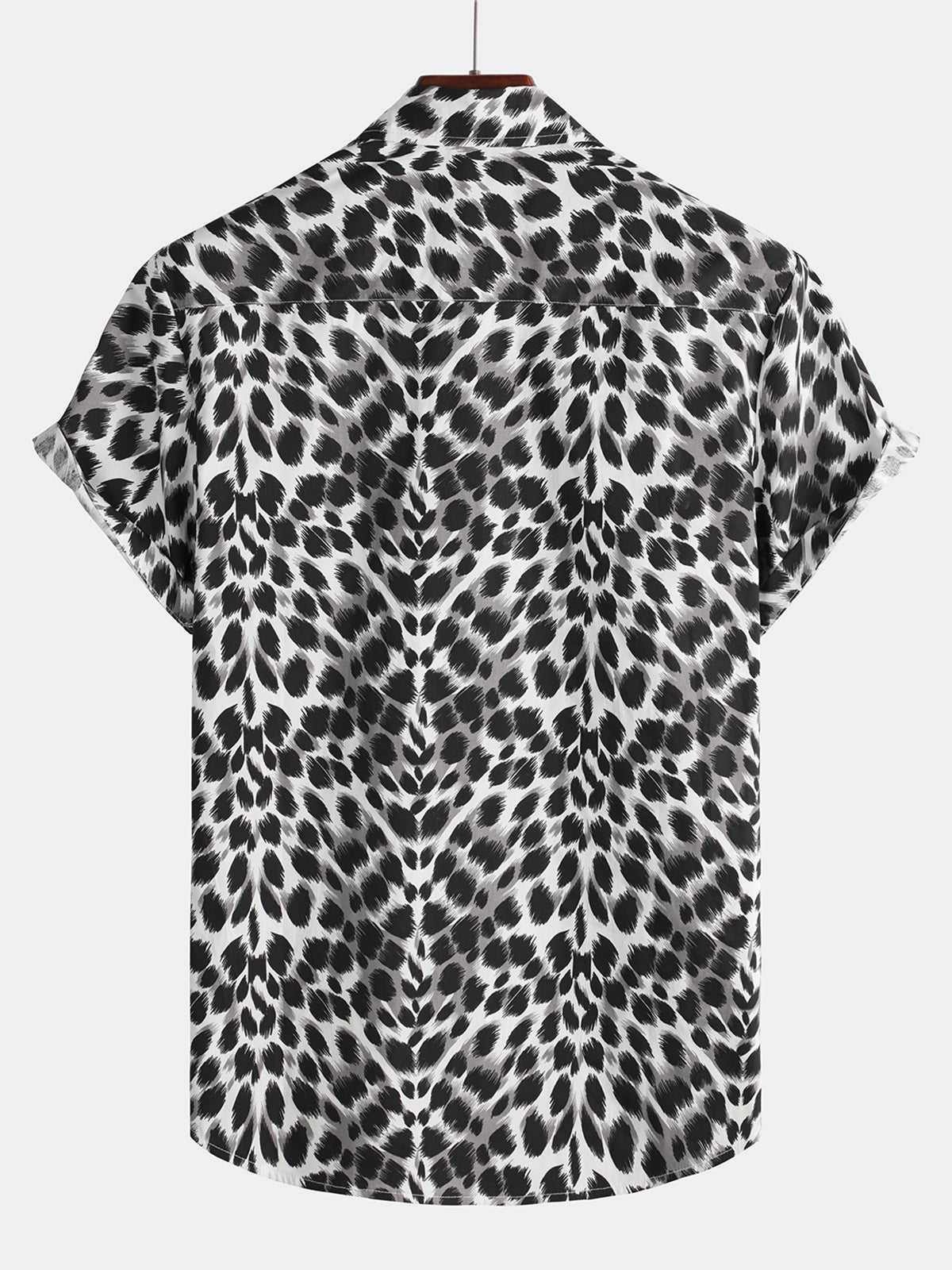 Animal Print Button Up Shirt