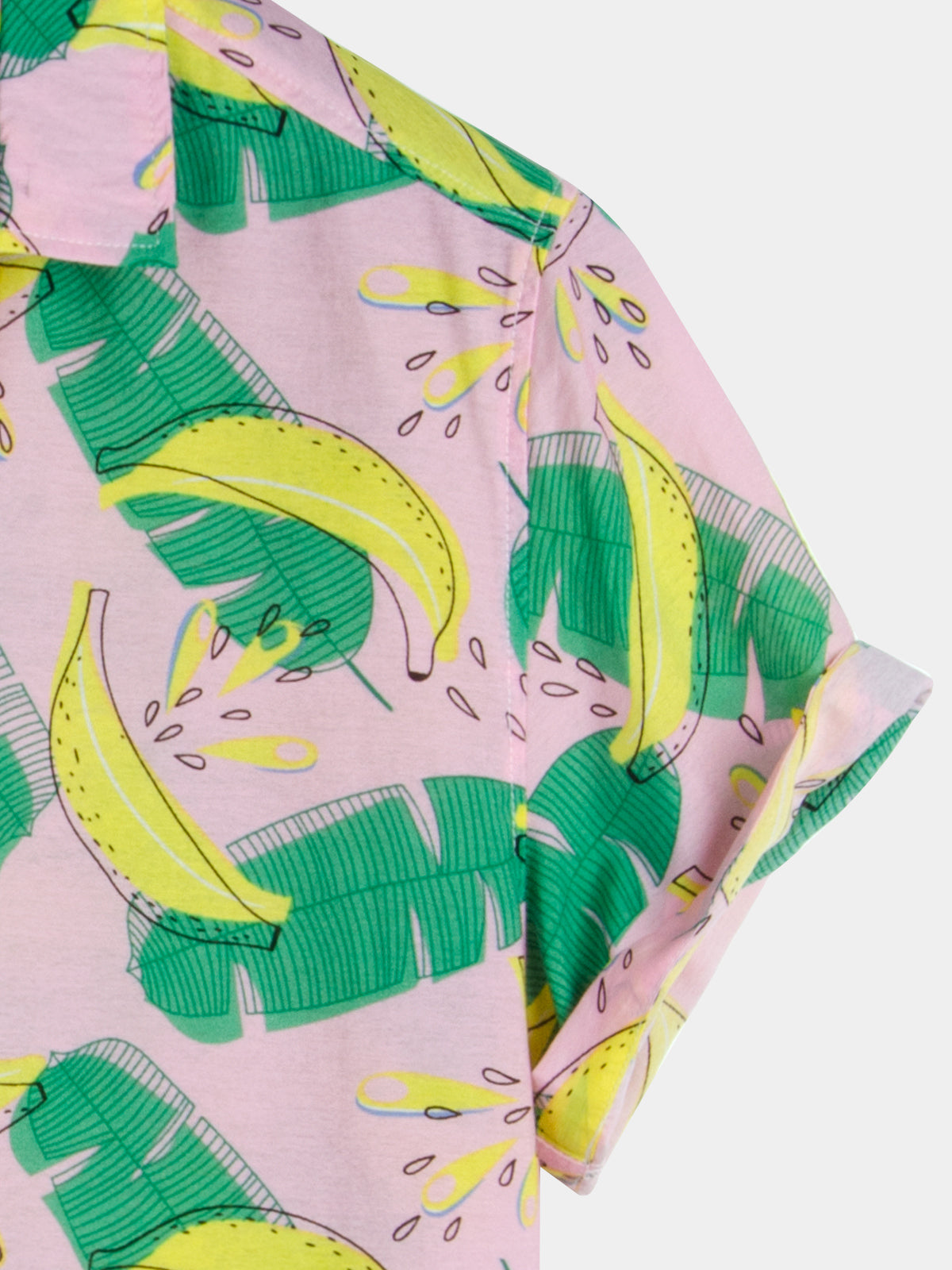 Banana Fruit Design Short Sleeve Shirt