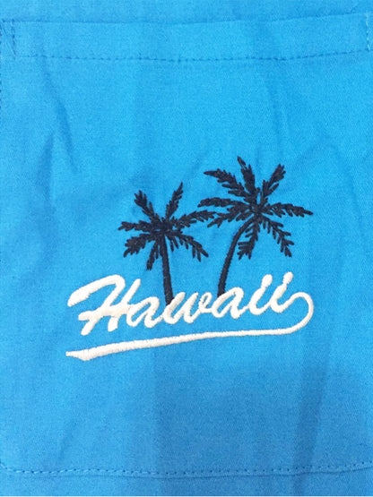 Hawaii Coconut Tree Short Sleeve Shirt