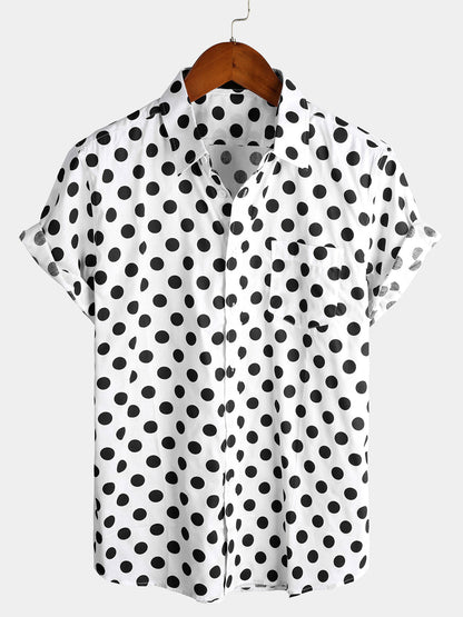 Polka Dots Cotton Shirts