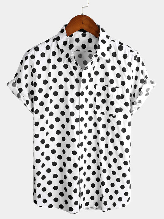 Polka Dots Cotton Shirts