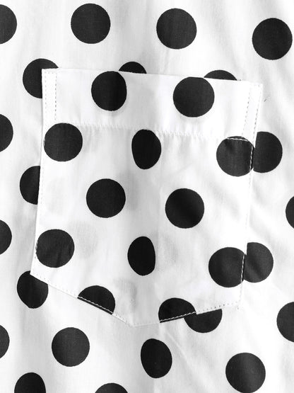 Polka Dots Cotton Shirts