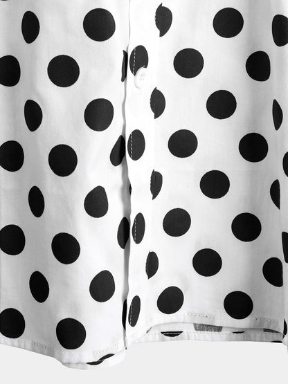 Polka Dots Cotton Shirts