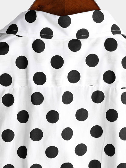 Polka Dots Cotton Shirts