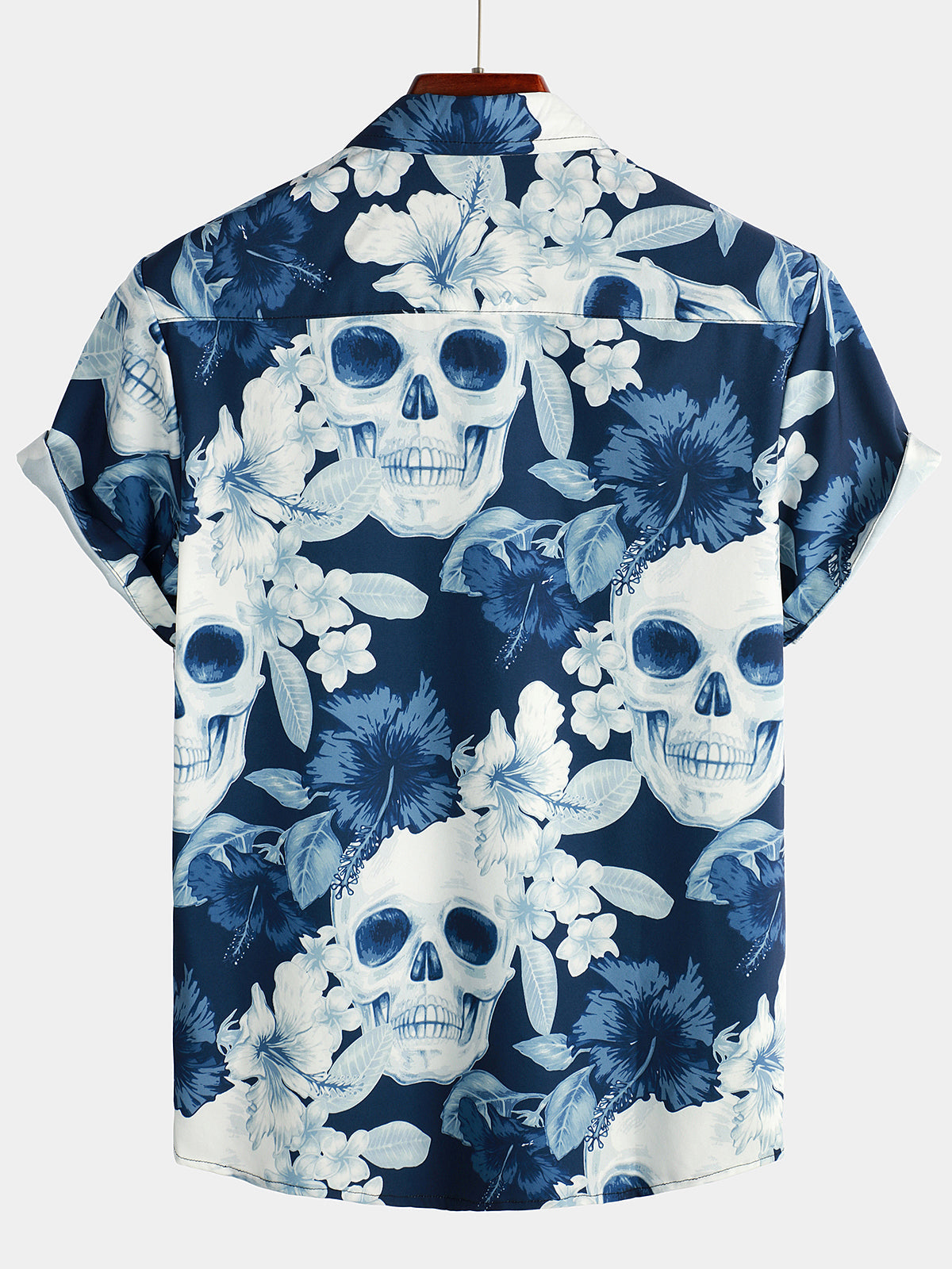 Elegant Printed Short Sleeve Shirt