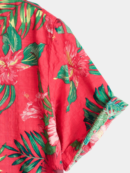 Comfort Floral Tropical Shirt