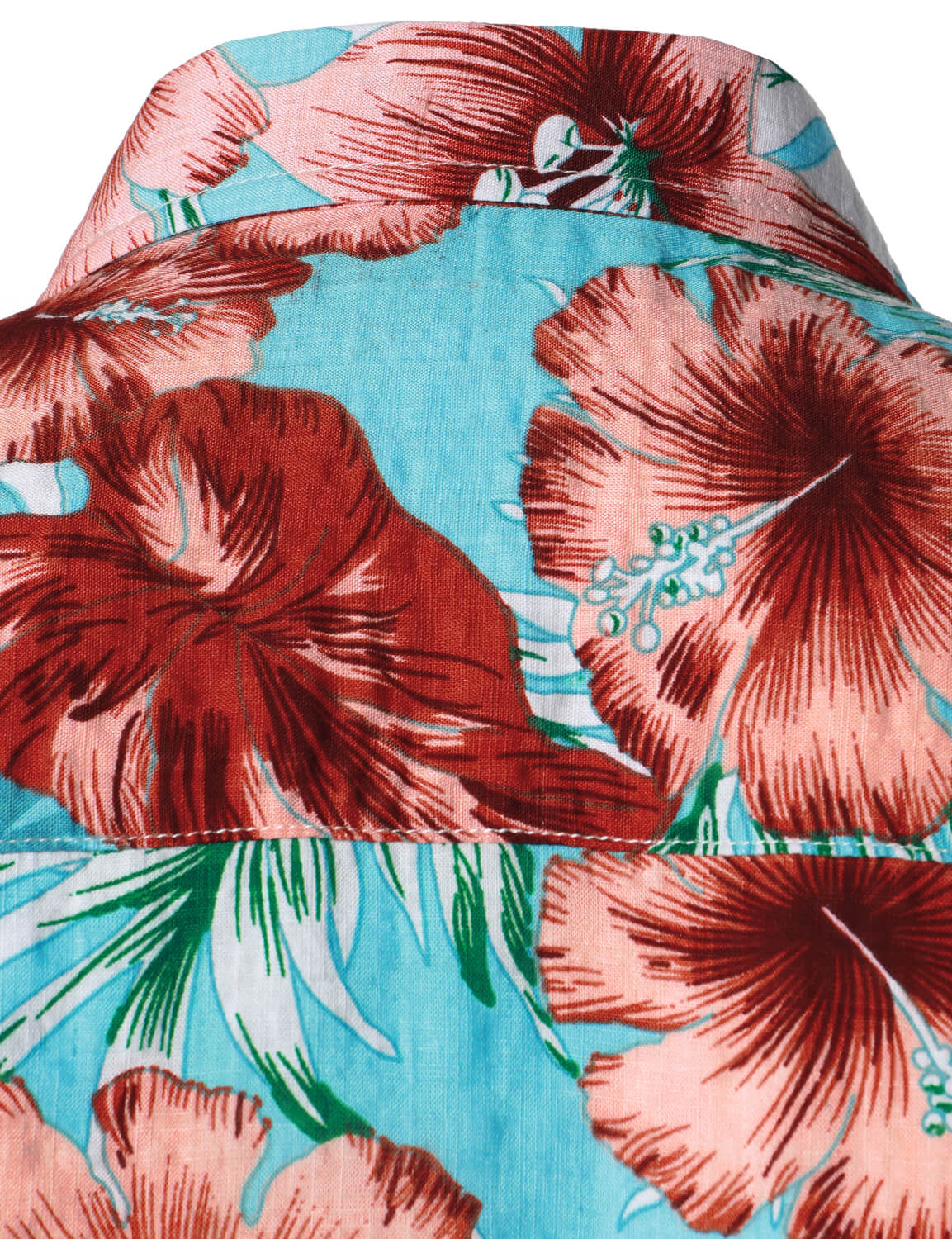 Hibiscus Floral Print Short Sleeves Shirt