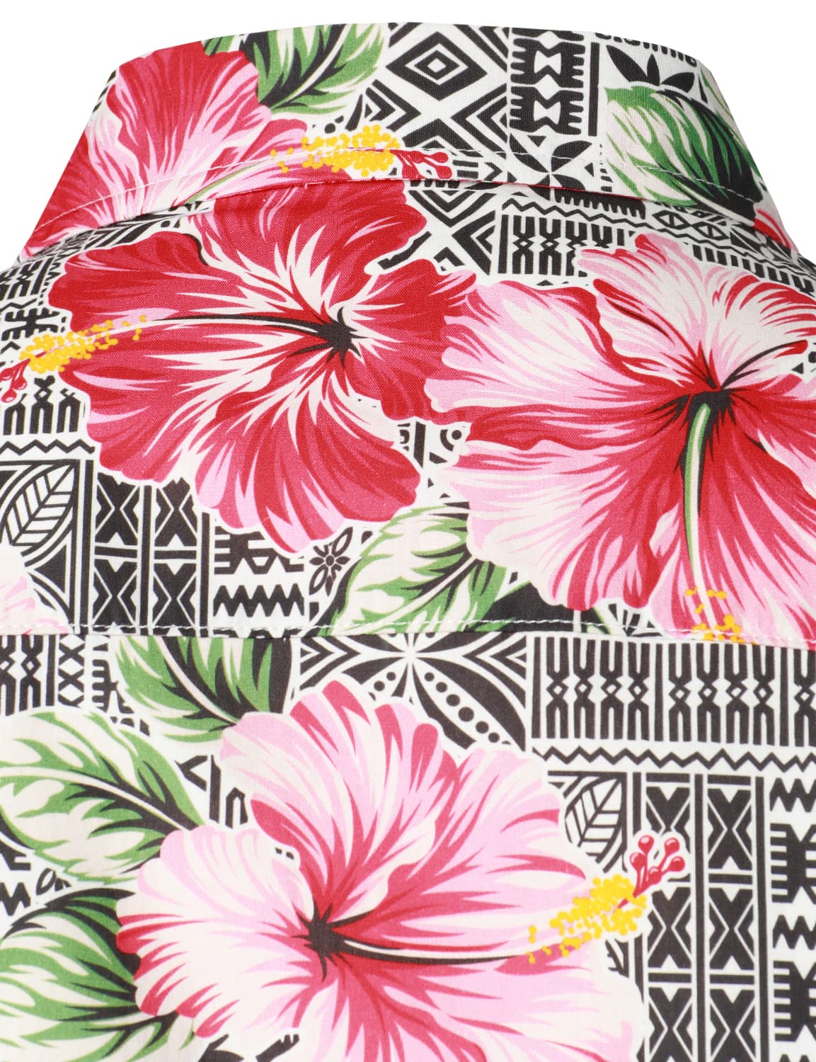 Floral Hibiscus Print Hawaiian Shirt