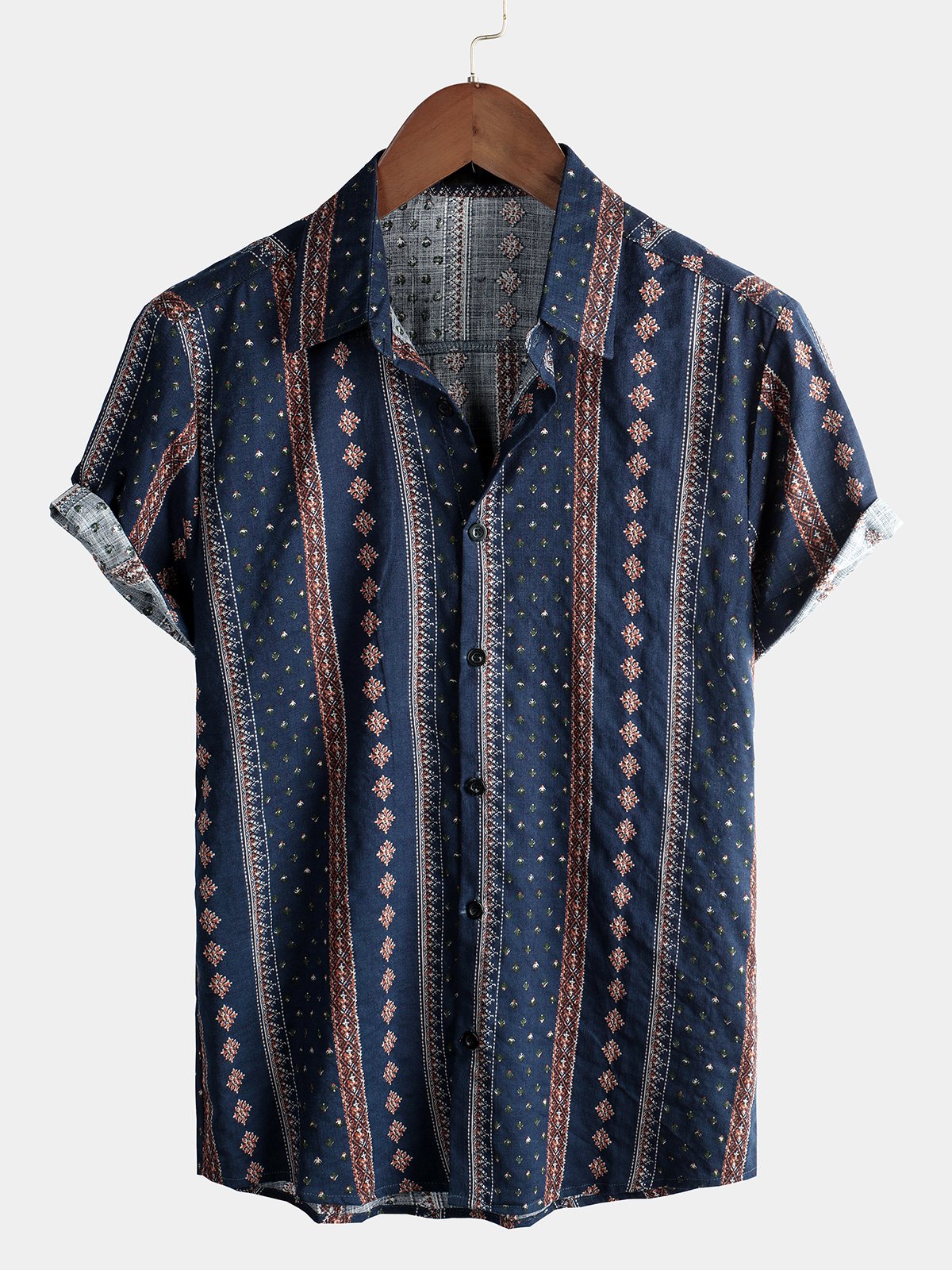 Retro Button Up  Shirt