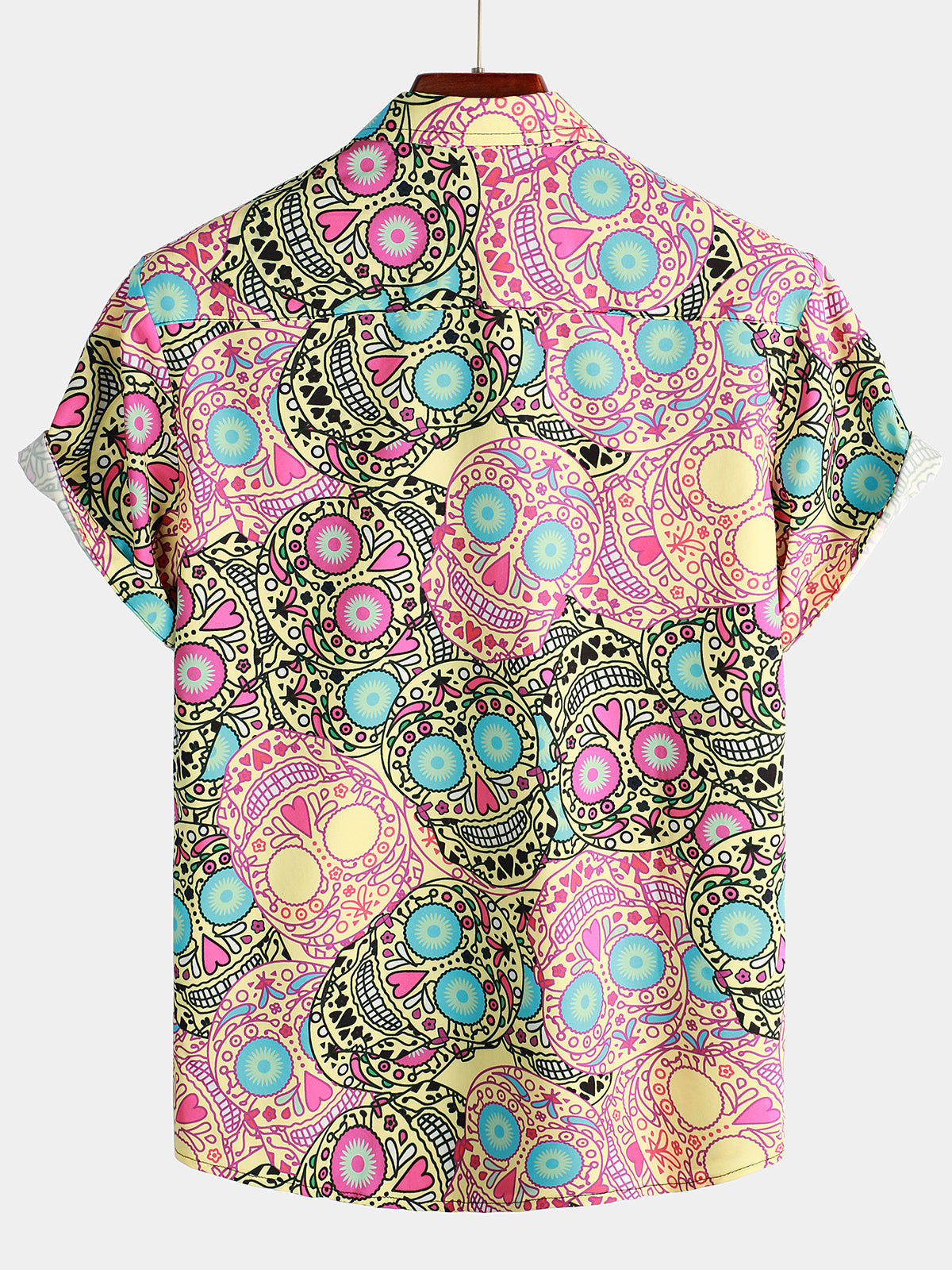 Elegant Printed Short Sleeve Shirt