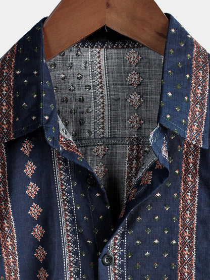 Retro Button Up  Shirt