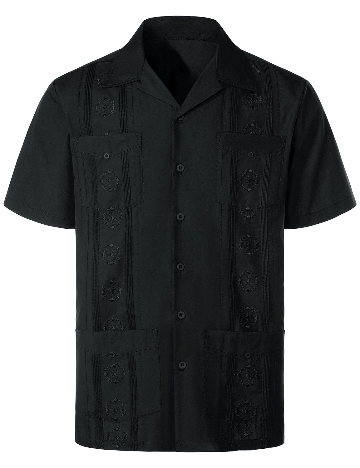 Casual Cuban Patterned Shirt