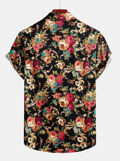 Tropical Floral Style Shirt