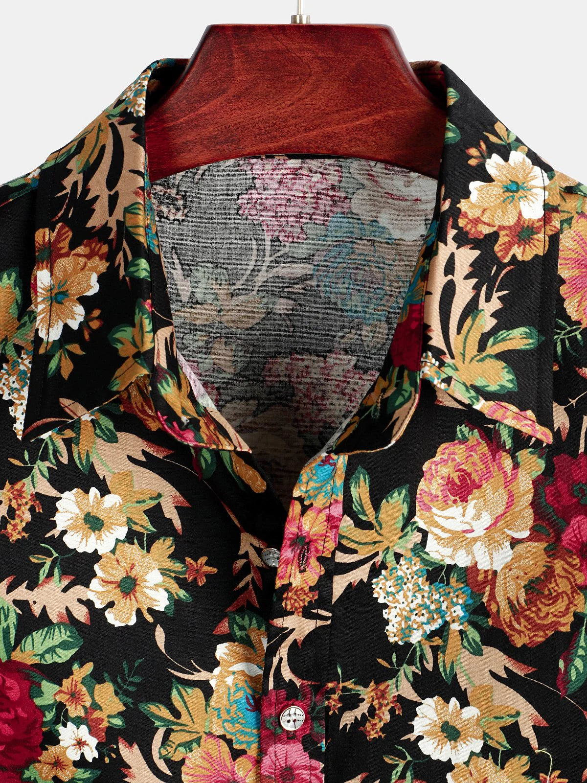 Tropical Floral Style Shirt