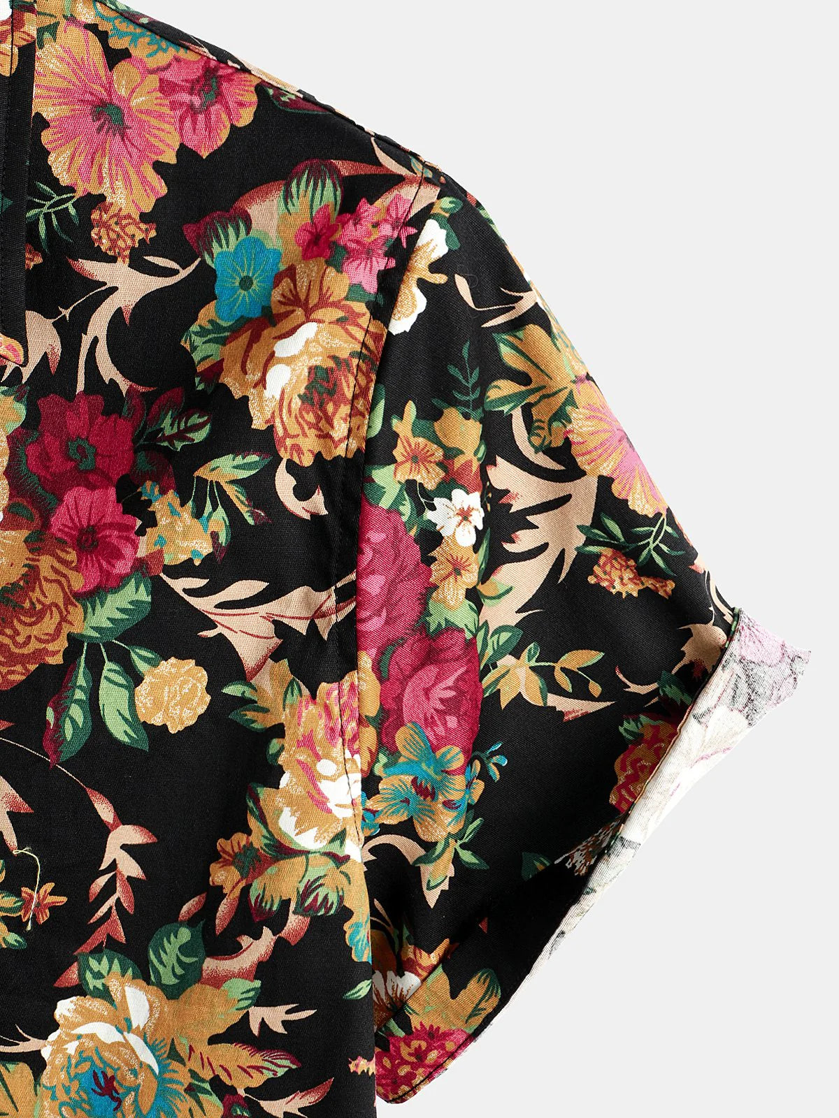 Tropical Floral Style Shirt